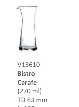 Bistro Carafe (270ml)