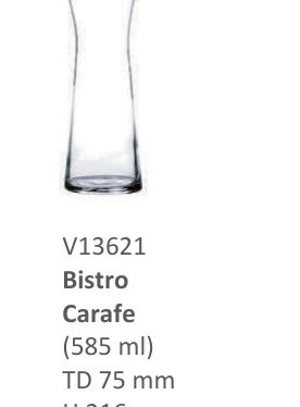 Bistro Carafe (585ml)