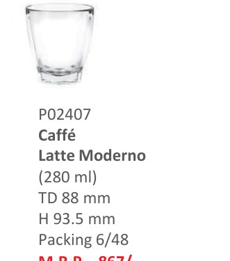 Caffé Latte Moderno