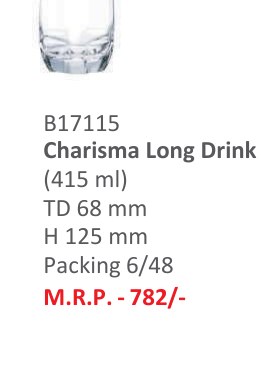 Charisma Long Drink