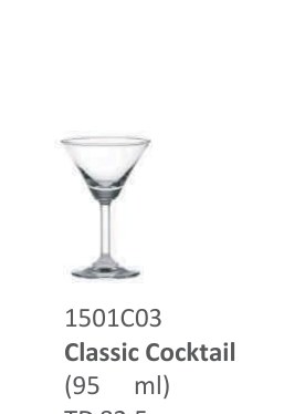 Classic Cocktail (95ml)