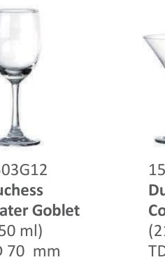 Duchess Water Goblet