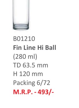 Fin Line Hi Ball