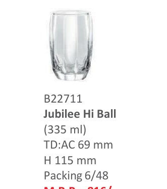 Jubilee Hi Ball