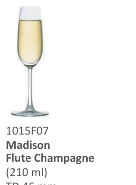 Madison Flute Champagne