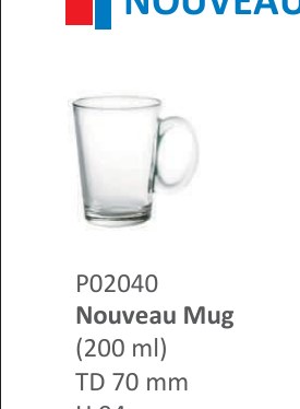 Nouveau Mug (200ml)