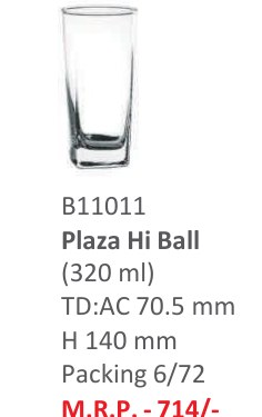 Plaza Hi Ball