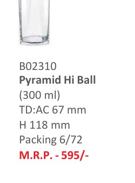 Pyramid Hi Ball