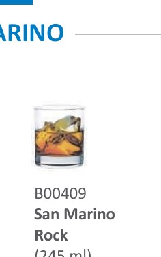 San Marino Rock (245ml)