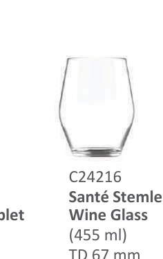 Santé Water Goblet