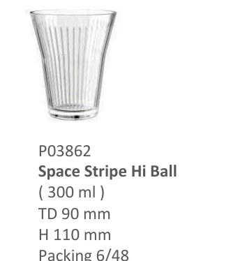 Space Stripe Hi Ball