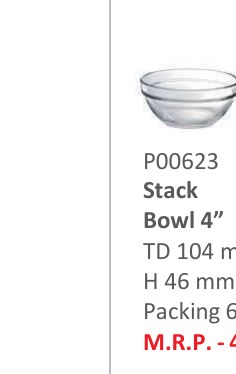 Stack Bowl 4"
