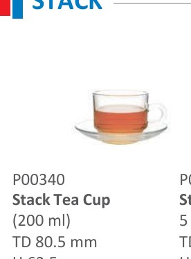 Stack Tea Cup