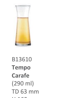 Tempo Carafe (290ml)