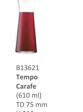 Tempo Carafe (610ml)