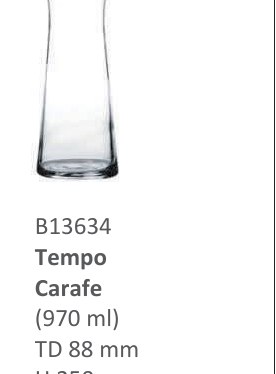 Tempo Carafe (970ml)