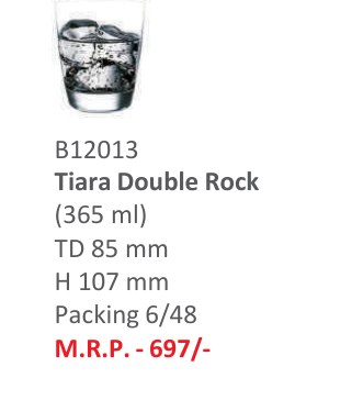 Tiara Double Rock