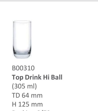 Top Drink Hi Ball