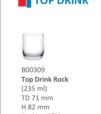 Top Drink Rock (235ml)