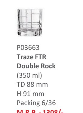 Traze FTR Double Rock