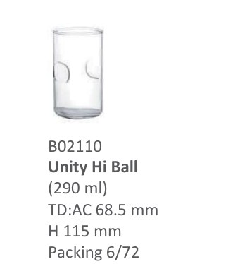 Unity Hi Ball (290ml)