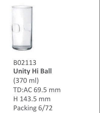 Unity Hi Ball (370ml)