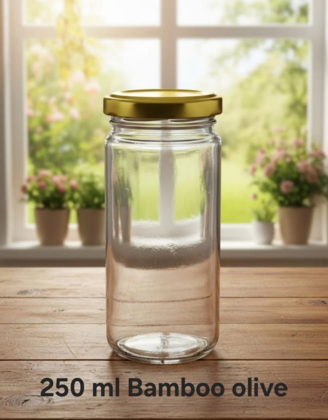 250 ml Bamboo Olive Jar