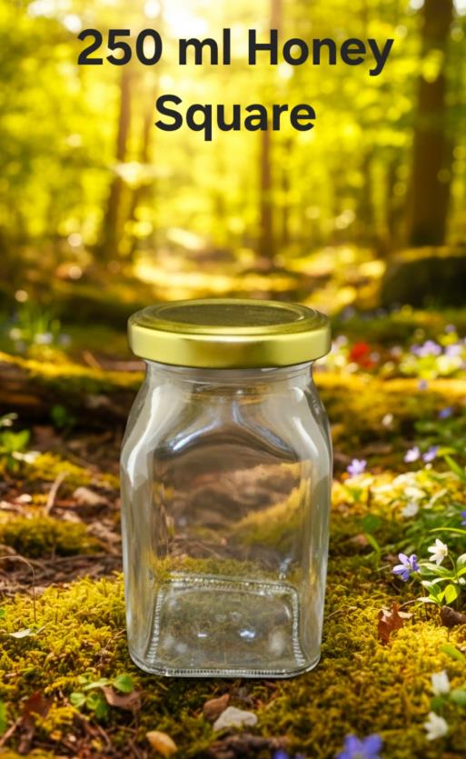 250 ml Honey Square Jar