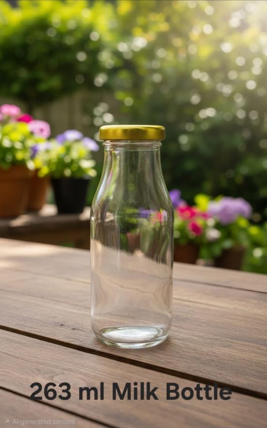 263 ml Milk Bottle