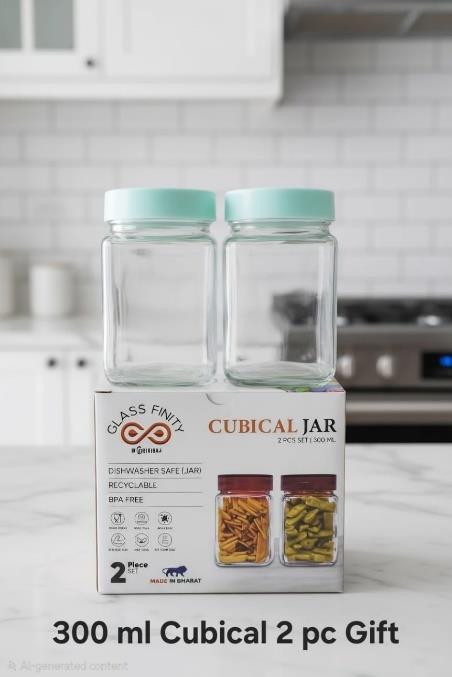 300 ml Pari Jar — 2 pc Gift Set (Pista, PET Cap)