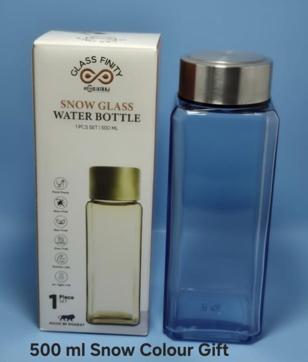 500 ml Snow Colour Deco Bottle — Gift Pack