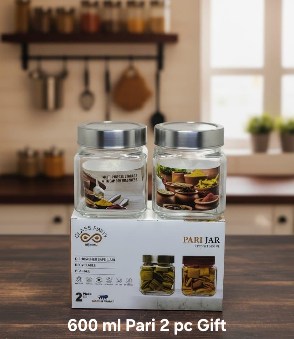 600 ml Pari Jar (Burni) — 2 pc Gift