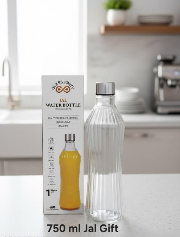 750 ml Jal Water Bottle — 1 pc Gift