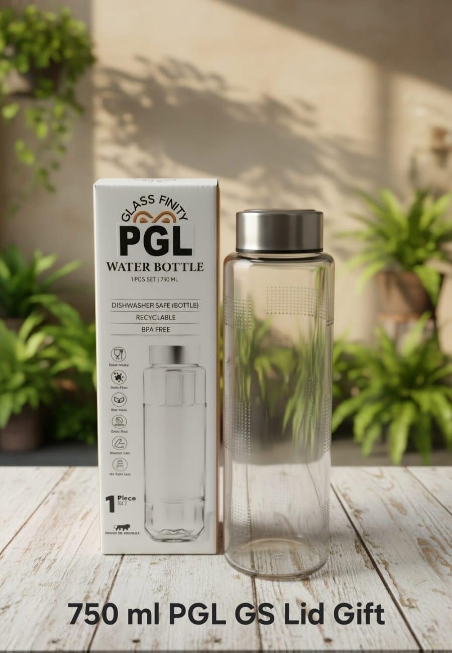 750 ml PGL Water Bottle — GS S.S. Lid Gift