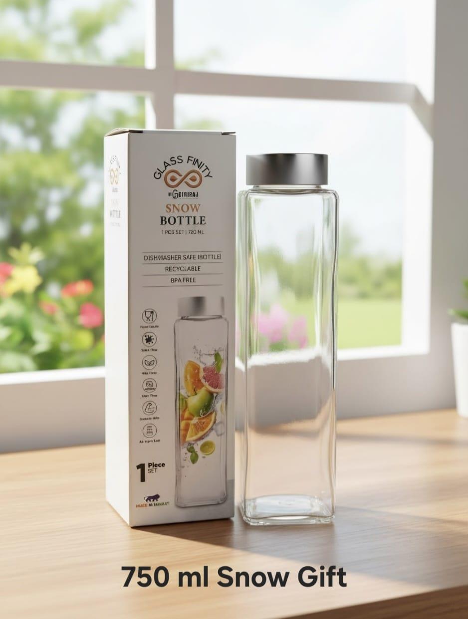 750 ml Snow Bottle — S.S. Lid Gift