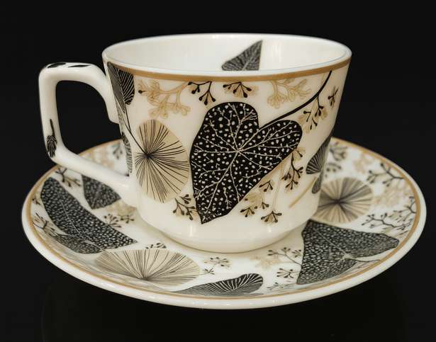 Cup & Saucer — Galaxy (Carpet)
