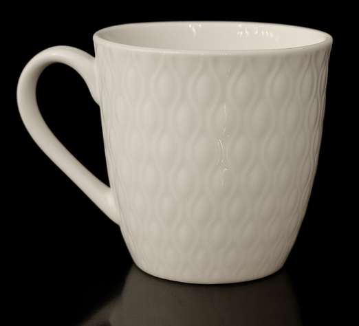 Embossed Mug — Wave