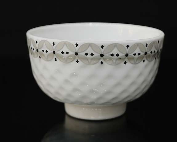 Kahwa Cup — Grey Diamond Lattice