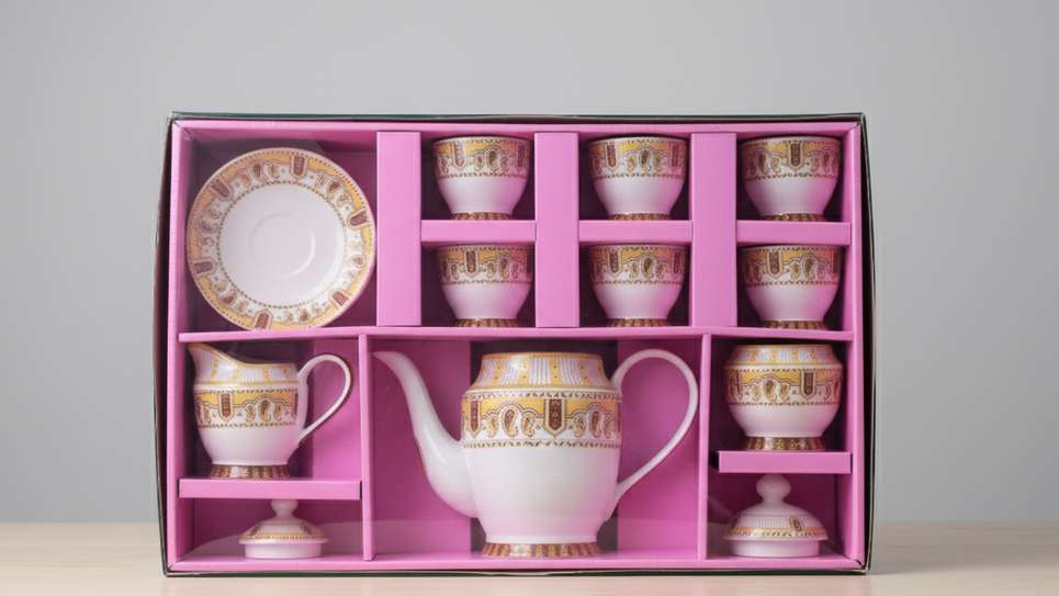 Tea Set — Elephant Motif