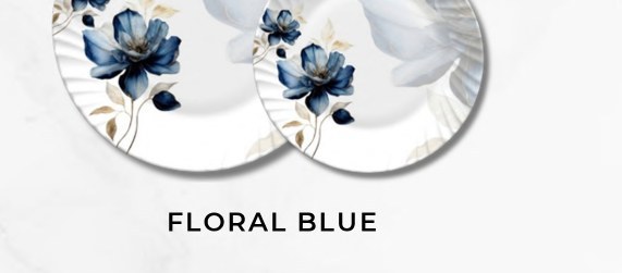 Flora — Floral Blue