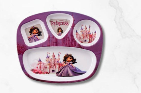 Carousel Circle Plate — Dancing Queen