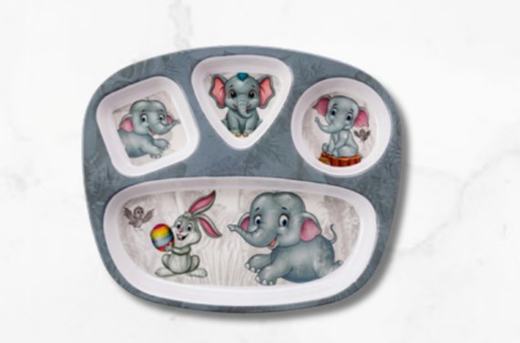Carousel Circle Plate — Jumbo