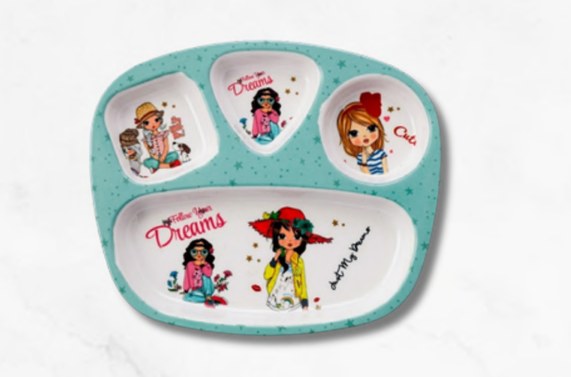 Carousel Circle Plate — Mini Me