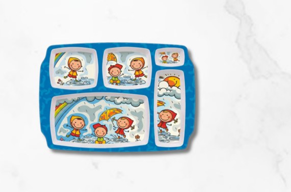 Carousel Feast Plate — Meesho