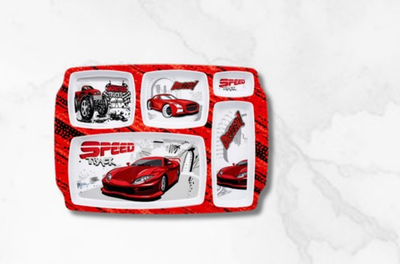Carousel Feast Plate — Velocity